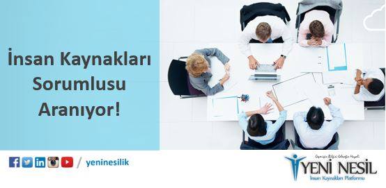 İnsan Kaynakları Sorumlusu Aranıyor!

Başvuru için; goo.gl/ydWGSY tıklayınız.