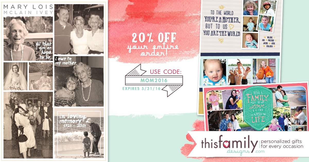 tfdcanveses's tweet photo. 20%OFF ALL #canvasdesigns #mothersdaygift #motherday2016 #photocanvascollage #thisfamilydesigns https://t.co/BL0Cfusok2
