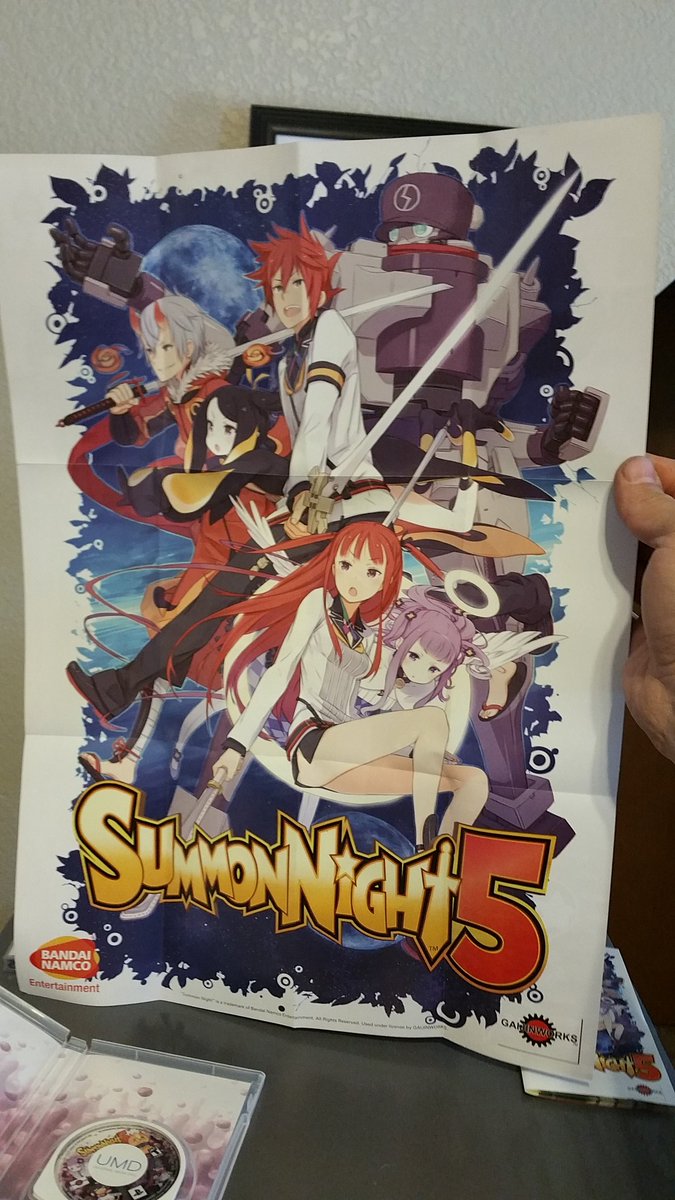 Summon Night 5 Limited Edition bundle unboxing pt.3! fb.me/26hmdwT6Y