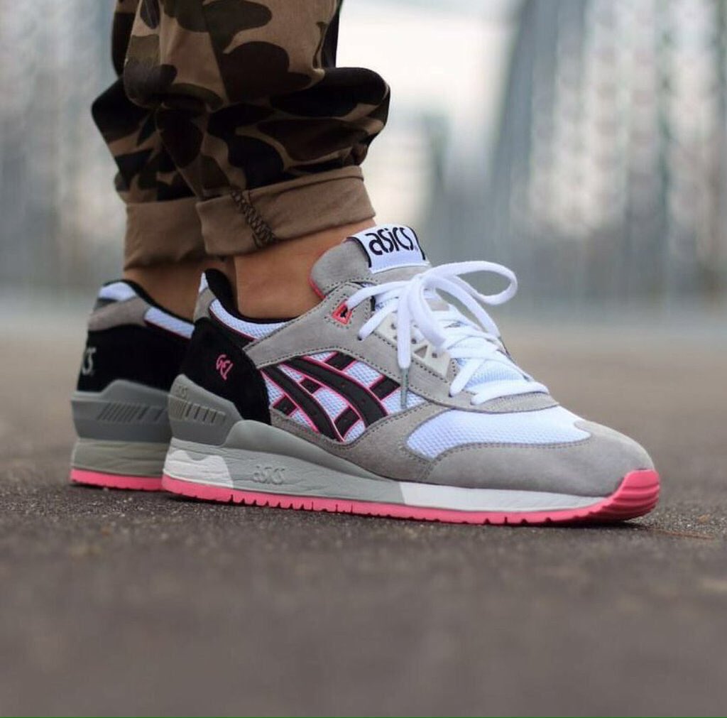 asics gel respector pink