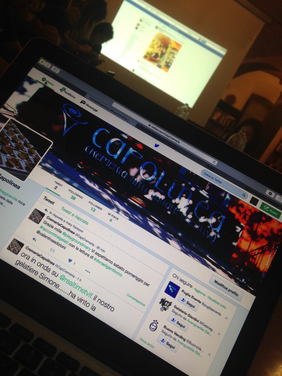 CapCremeria's tweet photo. Questa sera #figation #ascuoladiweb grazie mille @playgroundmary @leli_pat #veloconsiglio https://t.co/3LzG6sUsFz