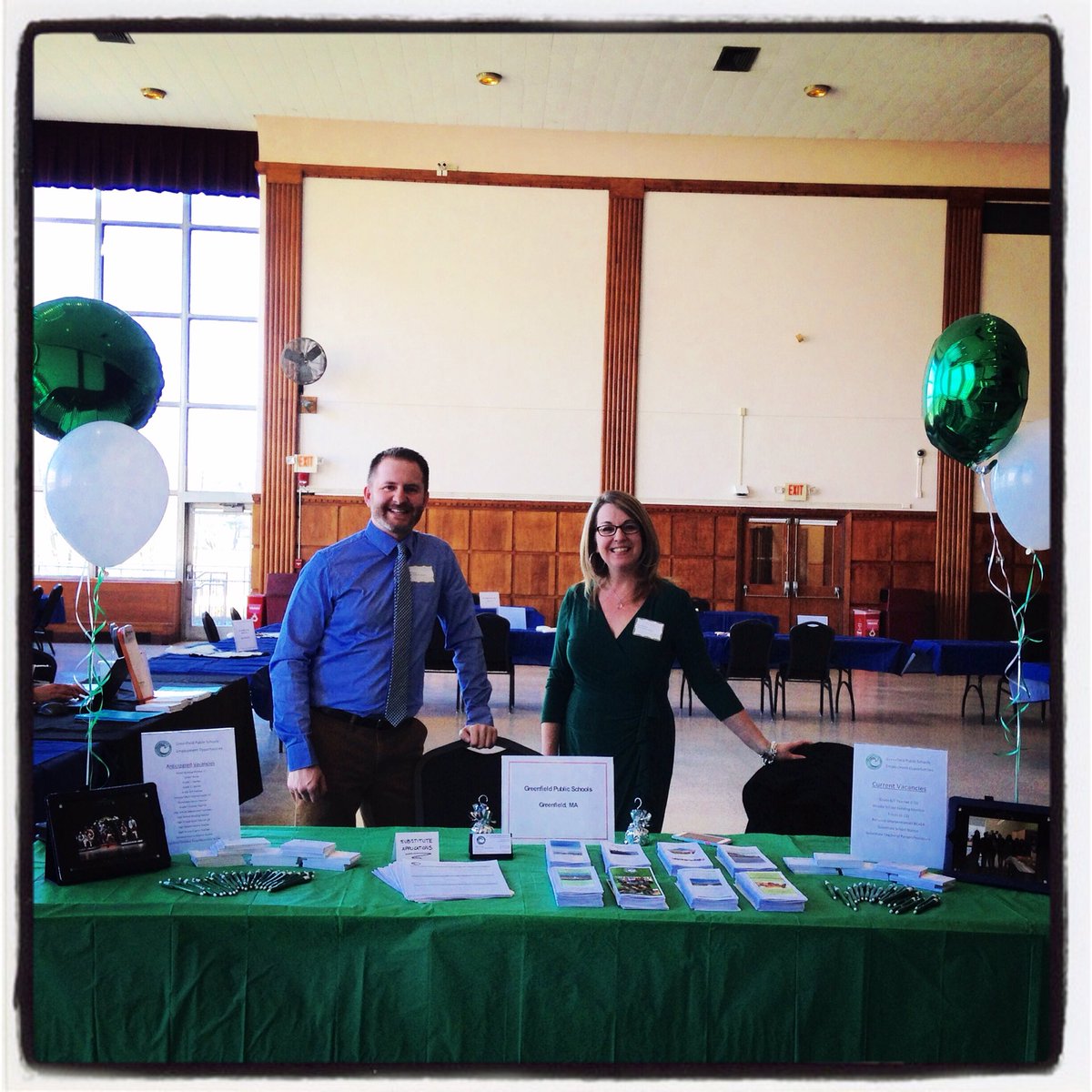 Looking for the next generation of outstanding educators at the <a href="/UMassAmherst/">UMass Amherst</a> Job Fair! <a href="/Super_GPS/">Greenfield Public Schools</a> <a href="/patenaude_karin/">Karin Patenaude</a>
