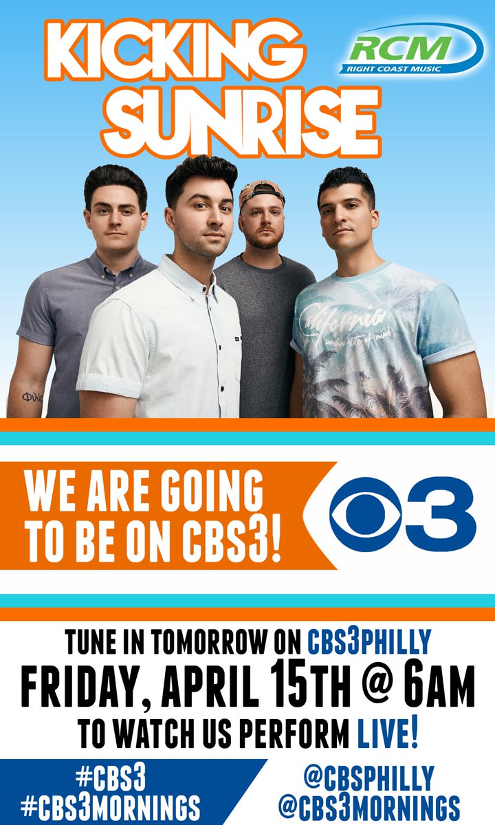 Joemmurphy's tweet image. Tune in to @CBS3Mornings tomorrow morning @ 6am 😉 #cbs3mornings #cbs3 
@jimdonovancbs3 @MeishaCBS3
@katiefehlinger