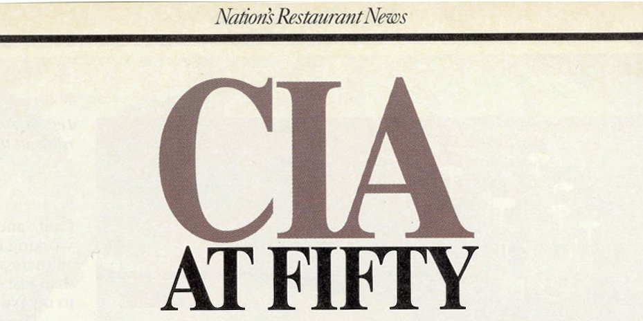foodedge's tweet image. RT NRNonline: #TBT: Look back at the CIACulinary at 50 years old ow.ly/10FRa5 #NRN50Years #ThrowbackTh…