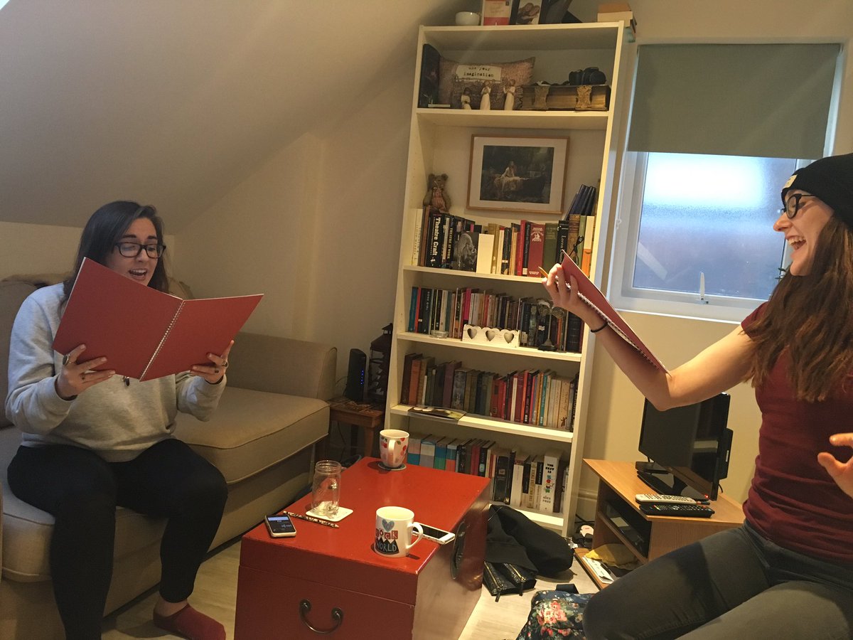 Kicking serious MT ass rehearsing for <a href="/SRouteTheatre/">The Scenic Route</a> #SneakPeekCabaret such gorgeous sounds!! #onemoreround