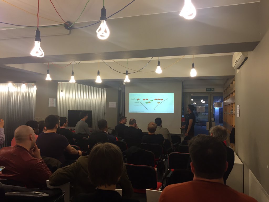 theadamrawat's tweet photo. Great talk on the importance of lean design  at our meet up #cititecandroiddevs https://t.co/FhFfsOe929