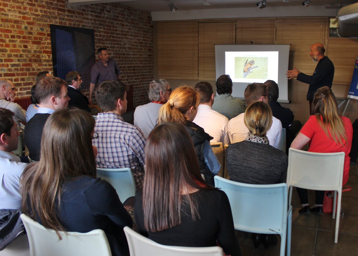 Excellent #ArcSeminar today on bats & legislation with the Two Ians. Thanks to Ian Davidson-Watts & to @quayarts.
