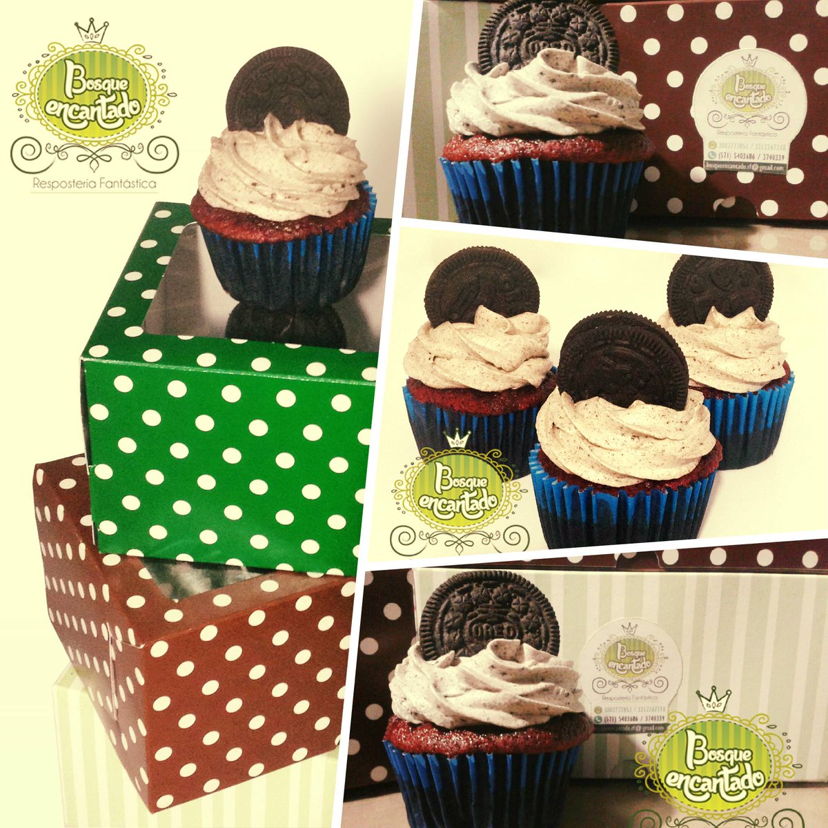 BosqueEncandoRF's tweet photo. La más deliciosa opción para los #chocolateLovers!!! Cupcakes de OreoRedVelvet. Haz tu pedido📱3002727853 ☎ 3740339🎂 https://t.co/hV04lOt4EZ