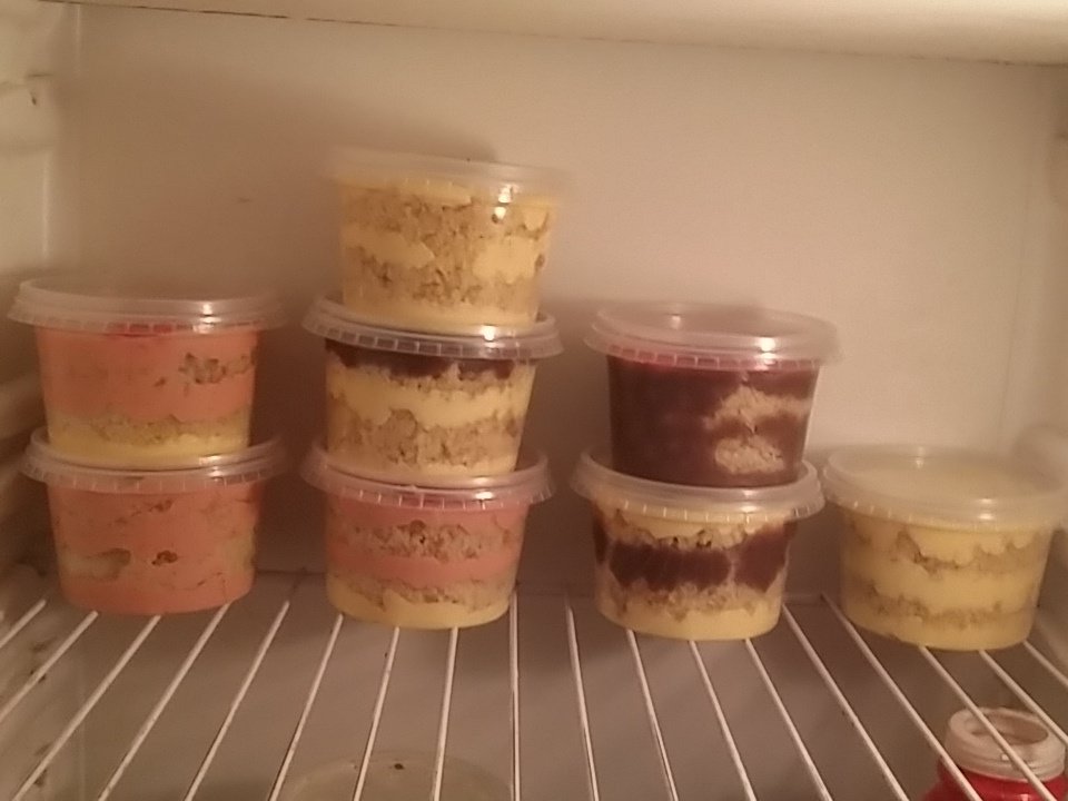 Bolo de pote 💙🍰