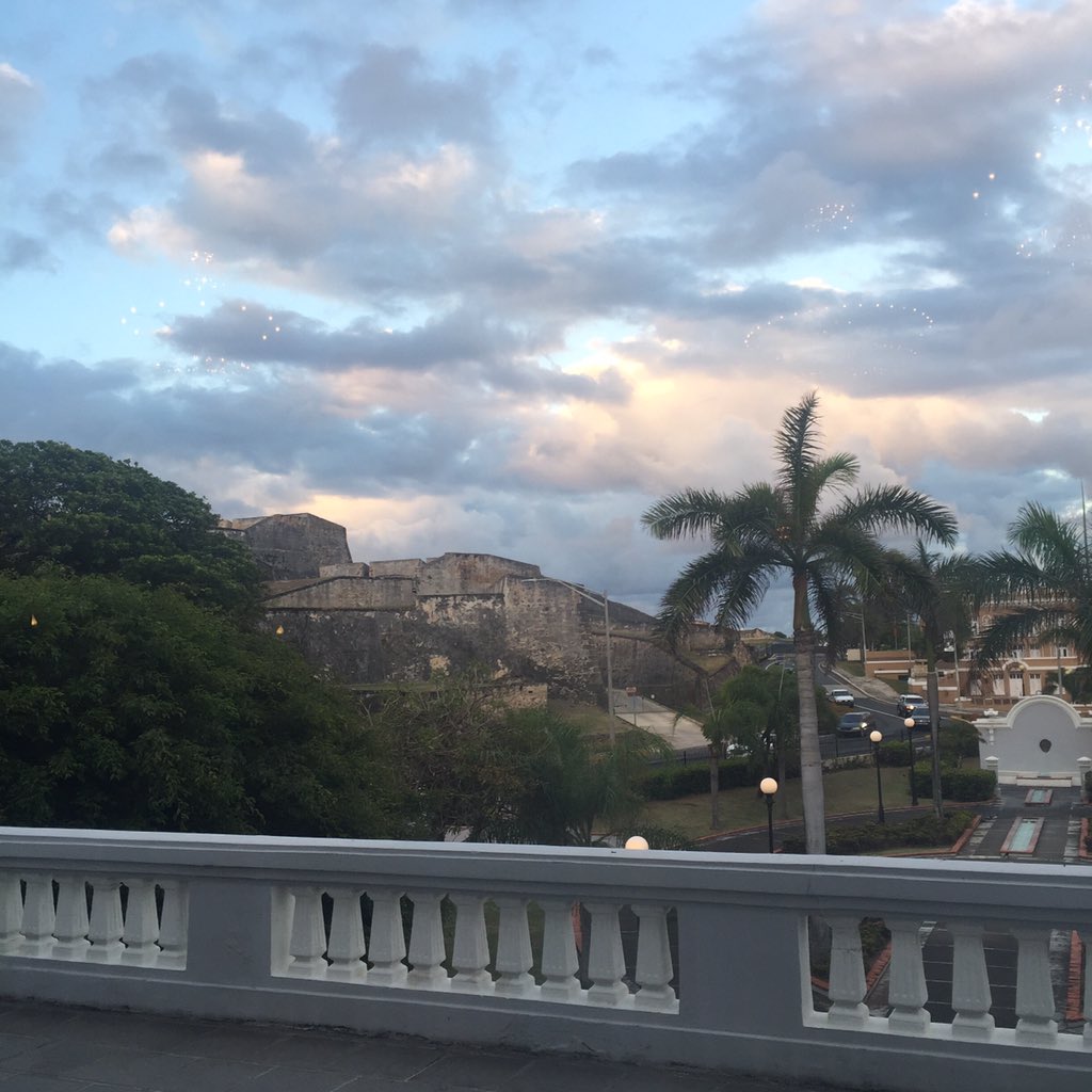 Beautiful skies in #PuertoRico