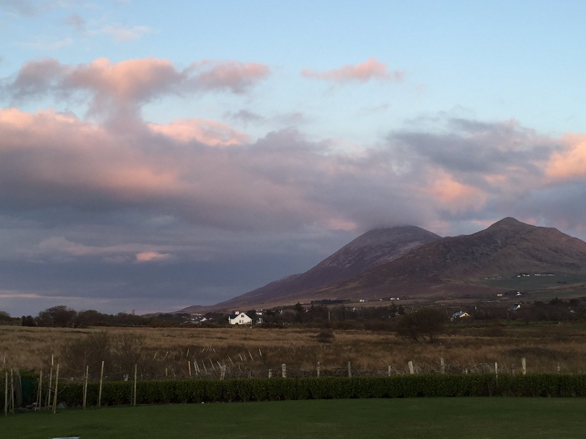 Ahhhhhhh Maigh Eo, always good to be back. Minter evening! #WildAtlanticWay #mayo #louisburg