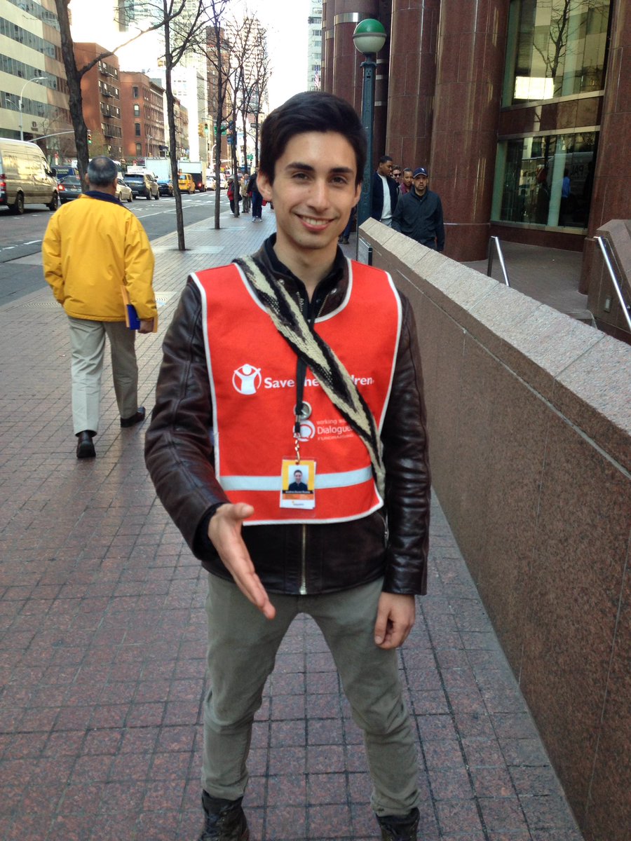 Fundraising tip: body language. Eye contact, open, energetic, offer a handshake and smile!