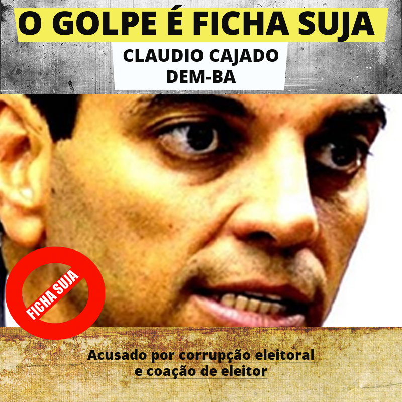 MudaMais's tweet photo. Claudio Cajado engrossa o caldo do golpe #DecidaPelaDemocracia #OGolpeÉFichaSuja https://t.co/dJxIqyyBCX