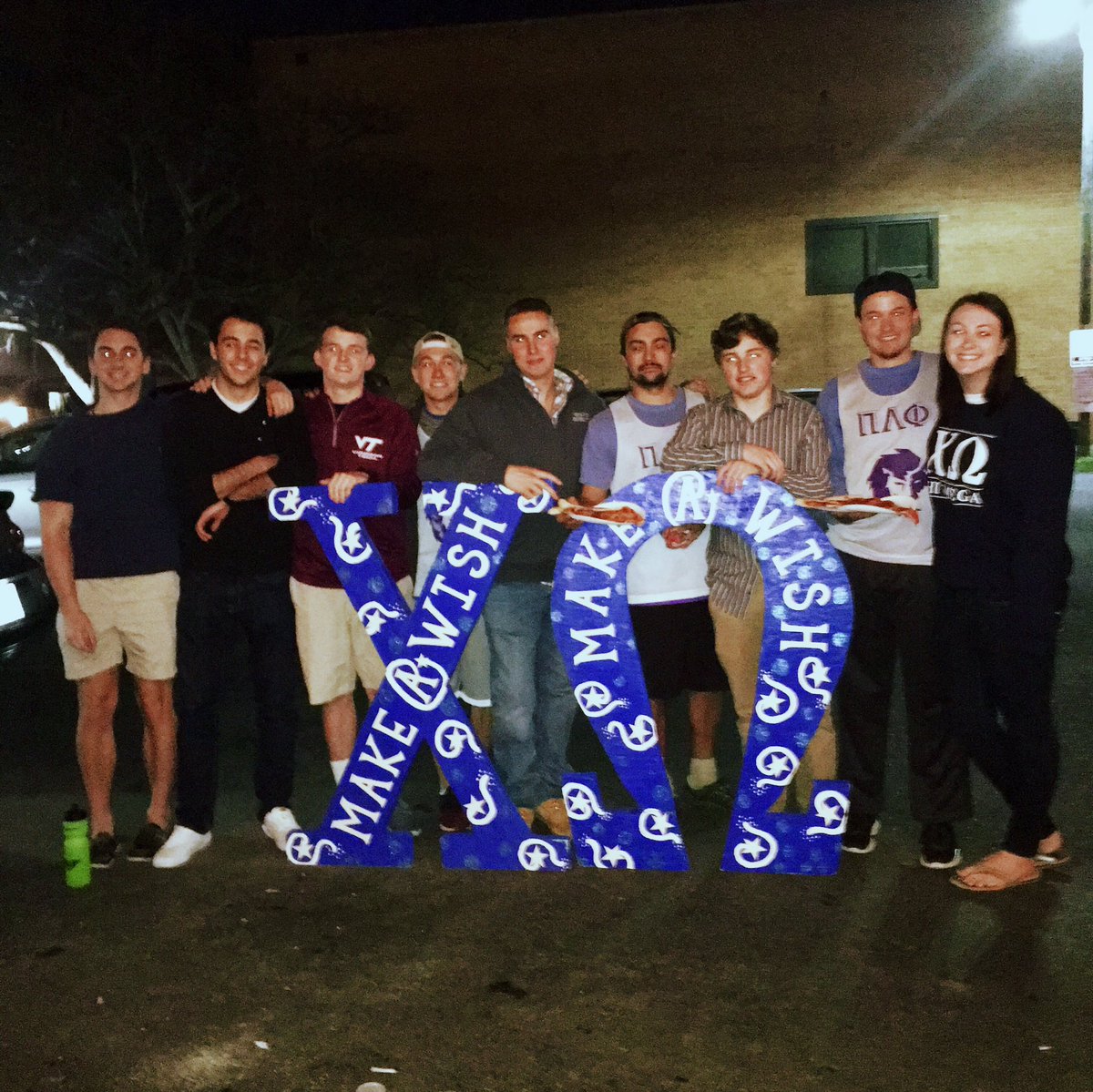 VTChiOmega's tweet image. S/o to @VTPiLambdaPhi for winning #WishWeek!! Your enthusiasm was amazing and we already can&apos;t wait for next year!