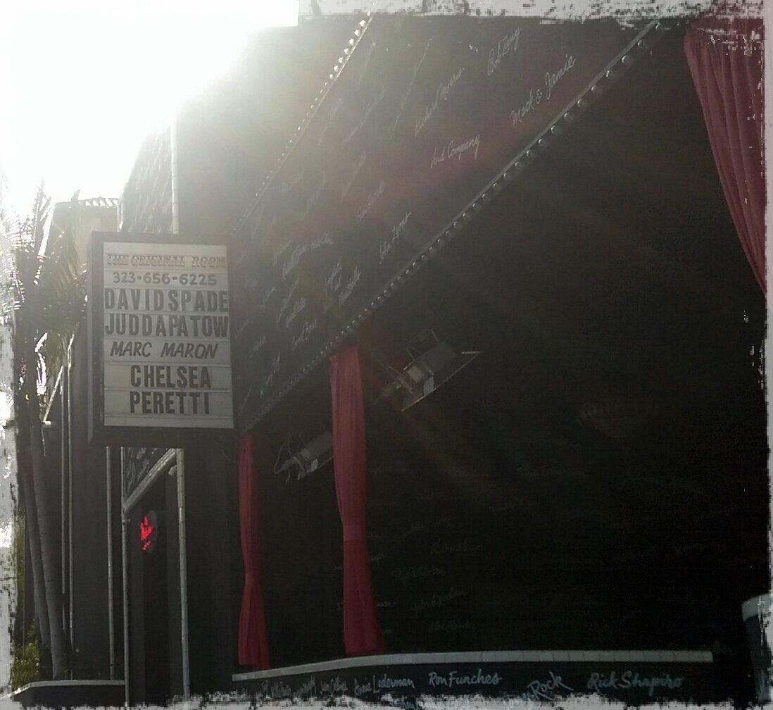 AktionVapor's tweet photo. Tonight the Queen returns to @TheComedyStore.. And the marquee! @ChelseaPeretti! 
#OneOfTheGreats https://t.co/GOOoBtUIfQ
