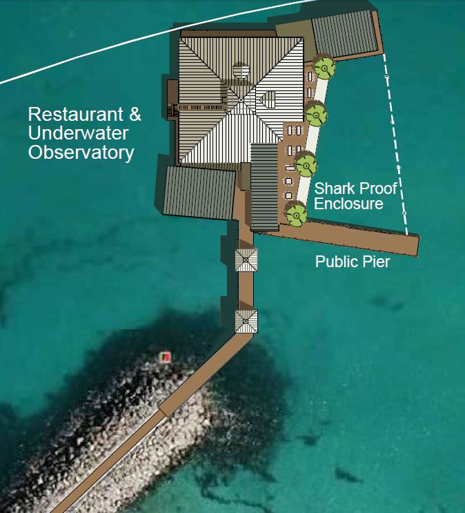 POSTNewspapers's tweet image. Cottesloe shark net? See today's POST for the newest idea for the cafe and underwater observatory off the groyne: