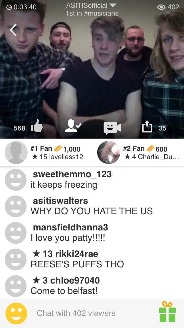 jayysucks's tweet photo. The @ASITISofficial broadcast was the best 50 minutes of my week. Thank you boys, I love you❤️ #wintersweather https://t.co/RoKlZsKGXg