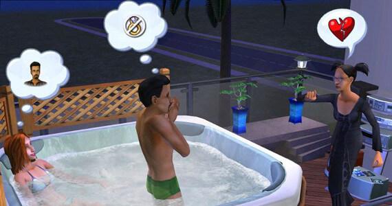 TheSims's tweet photo. Throwback to The Sims 2, with Don Lothario being, well, Don Lothario! 💘 #TBT https://t.co/t1hbNanU2g