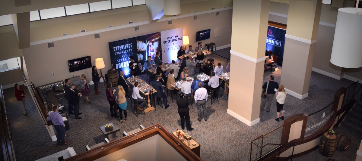 GriffinGateLex's tweet photo. Media reception underway as we prepare to kick off @Marriott’s #BourbonBattles!! #MarriottMakers https://t.co/Yep66GHm8i