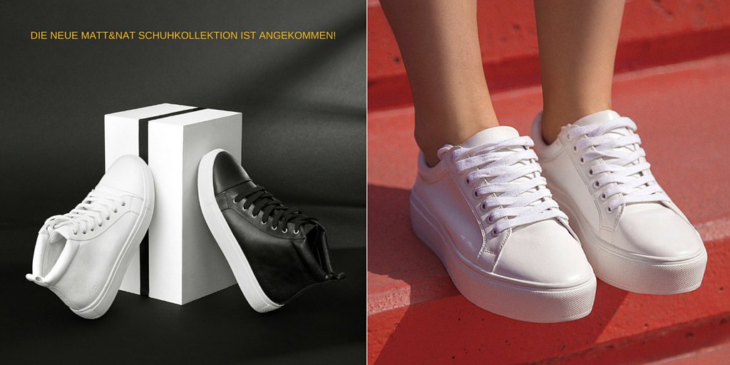 Wooooooooow! 🙈🙈
Die neue Matt&amp;Nat Schuhkollektion ist angekommen! 
Gutscheincode M&amp;NSS16VA > bit.ly/1qsBGrH