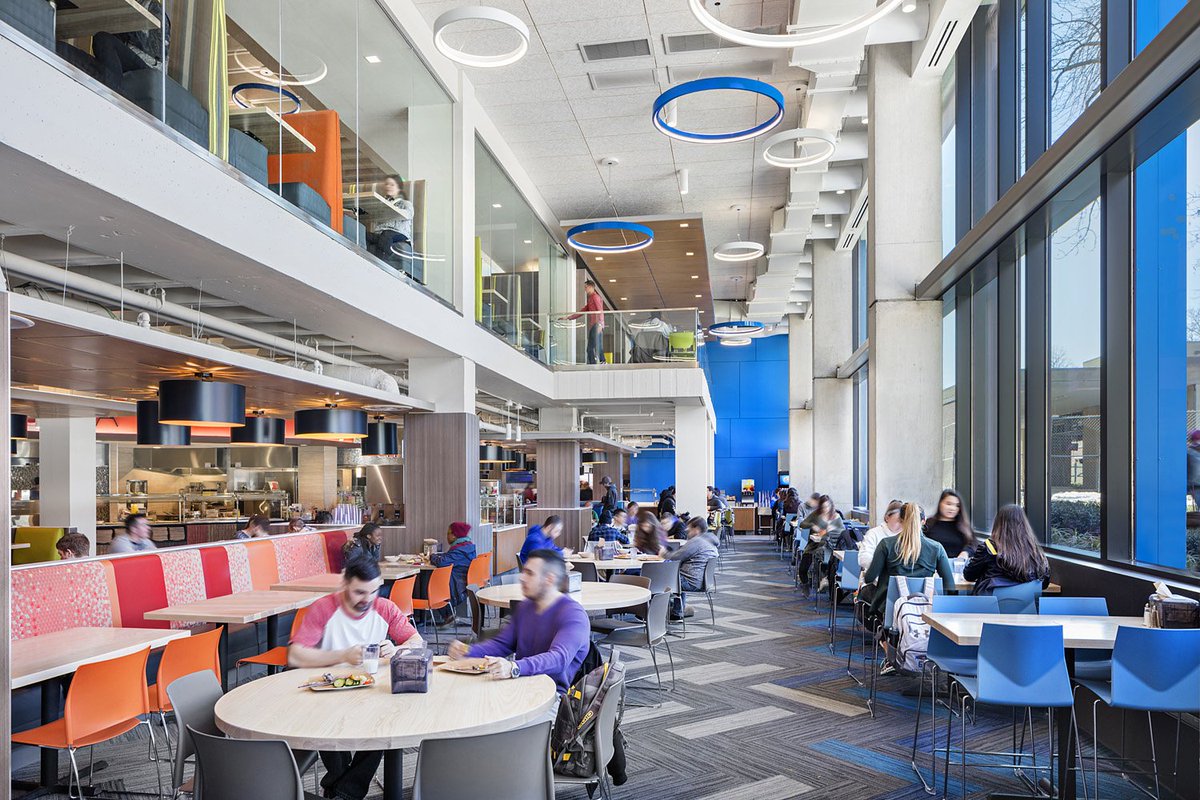 Bergmeyer's tweet photo. We're honored to have won the @FloorFocus Vision Design Awards in Education for @UMassLowell McGauvran! #floorfocus https://t.co/wCTSzbl5JY