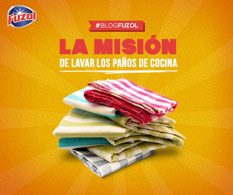 En nuestro #BlogFuzol les compartiremos dos indispensables tips para lavar paños de cocina 😉bit.ly/1SEq0ZA