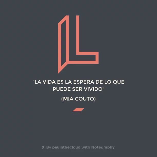 pauinthecloud's tweet photo. Mia Couto parafraseando a John Lennon. El día 18 pesará menos que sea lunes a cambio de escucharle en el @cececebe https://t.co/dMaeCFmHgT