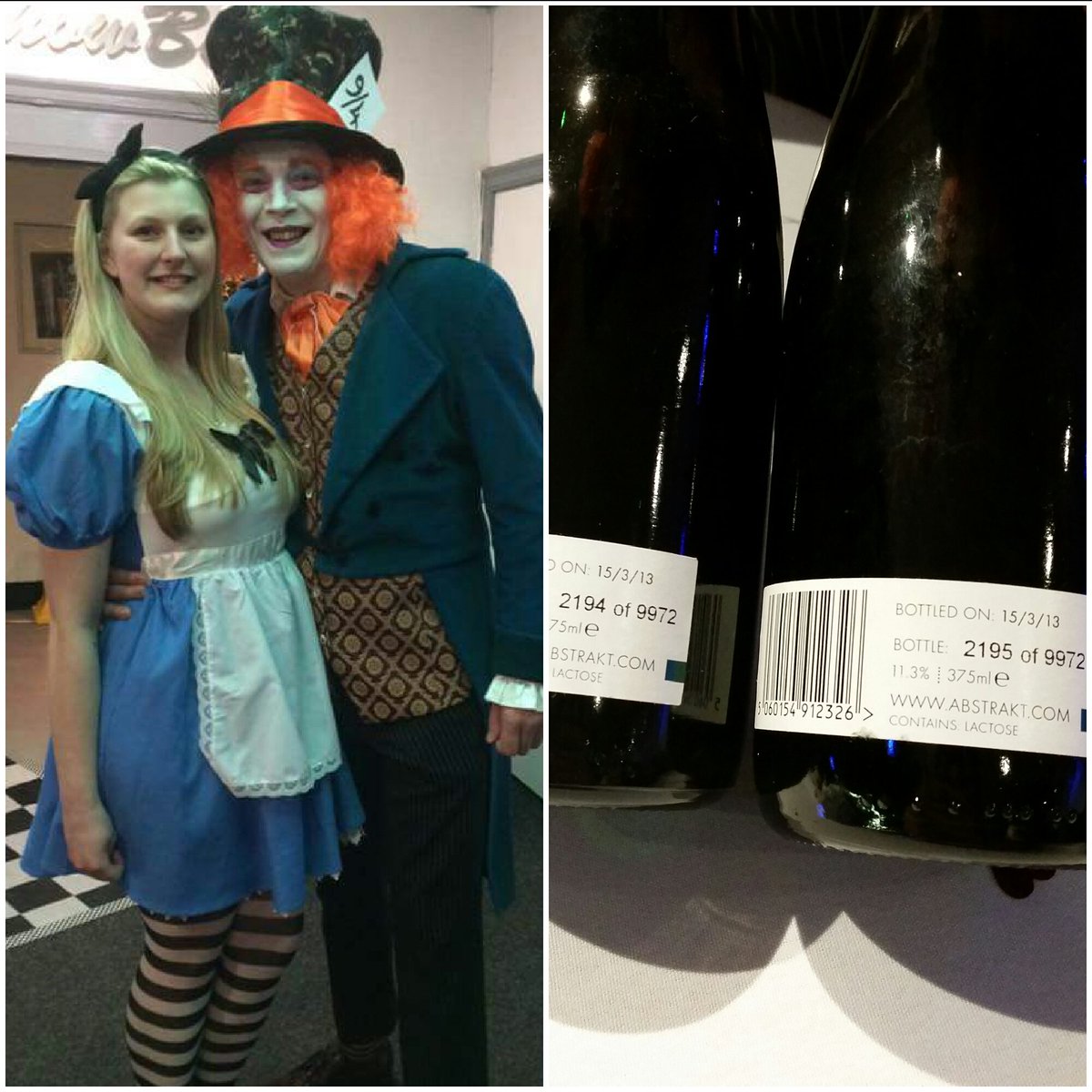 94slm95's tweet photo. @BrewDog we missed the AGM as I had a 21st b'day party but we drank #Abstrakt bottle no. 2195 to mark the occasion! https://t.co/Jg54vWECnP