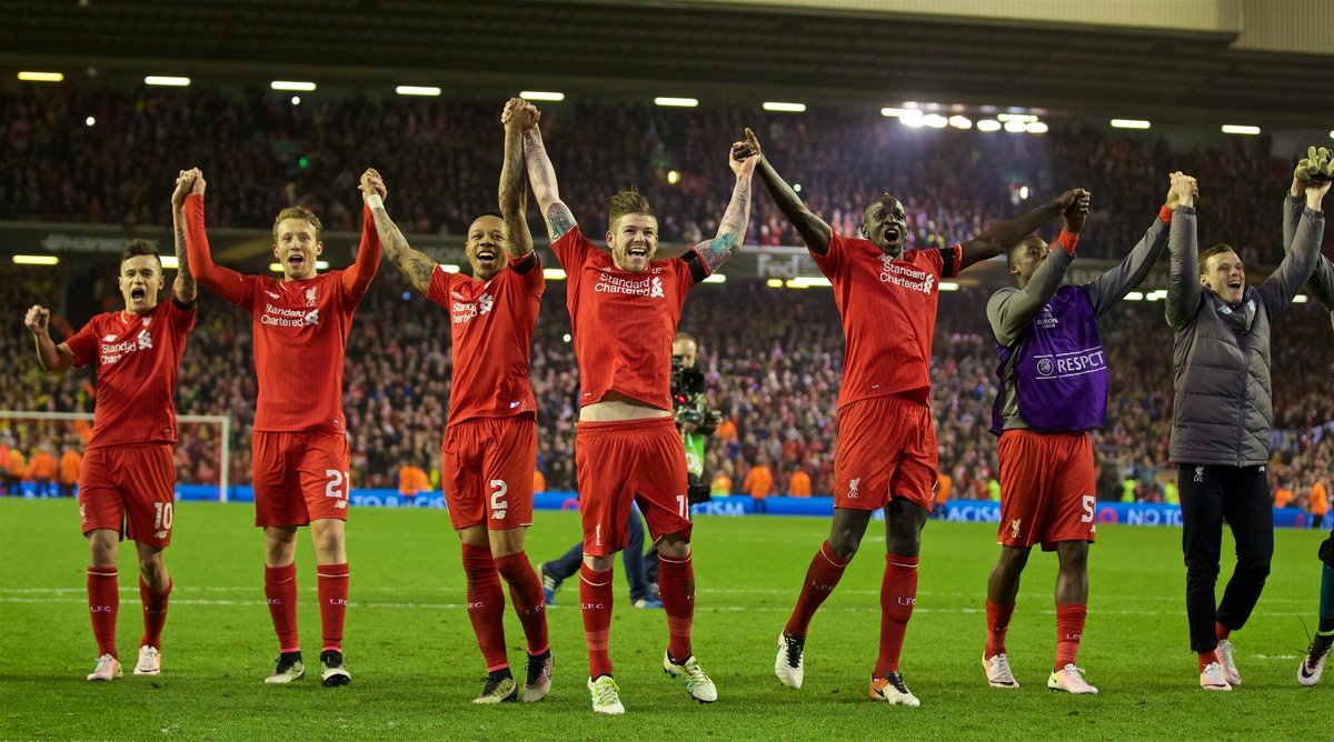 LFC's tweet image. Your support was simply superb once again tonight, Reds!