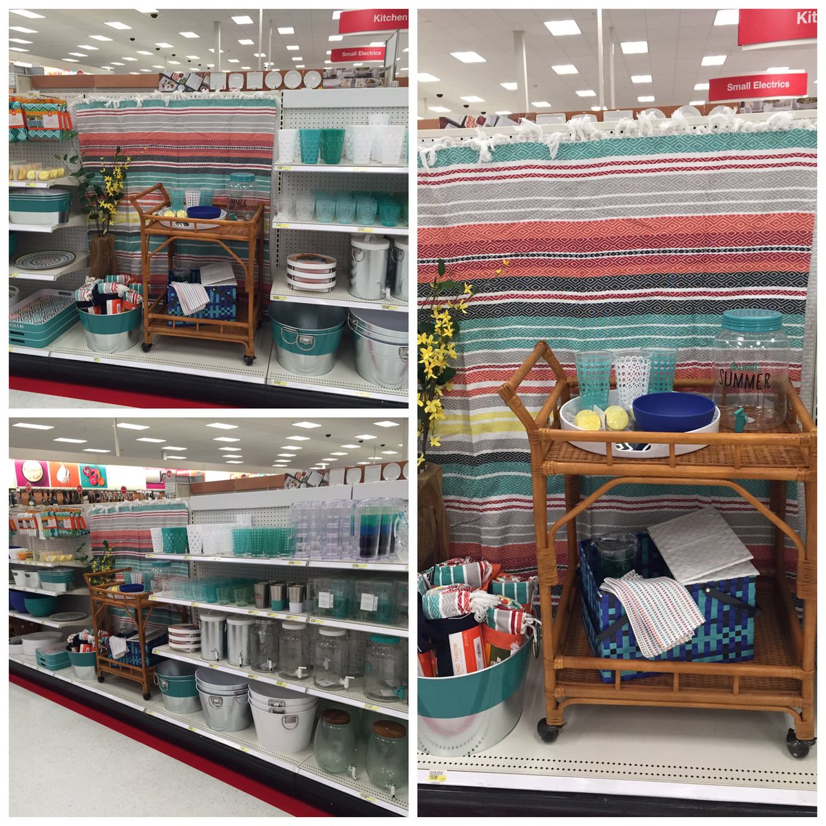 Trend run refresh I utilize sell through as a chance to inspire our guests for warmer weather! #vml #target #inspire