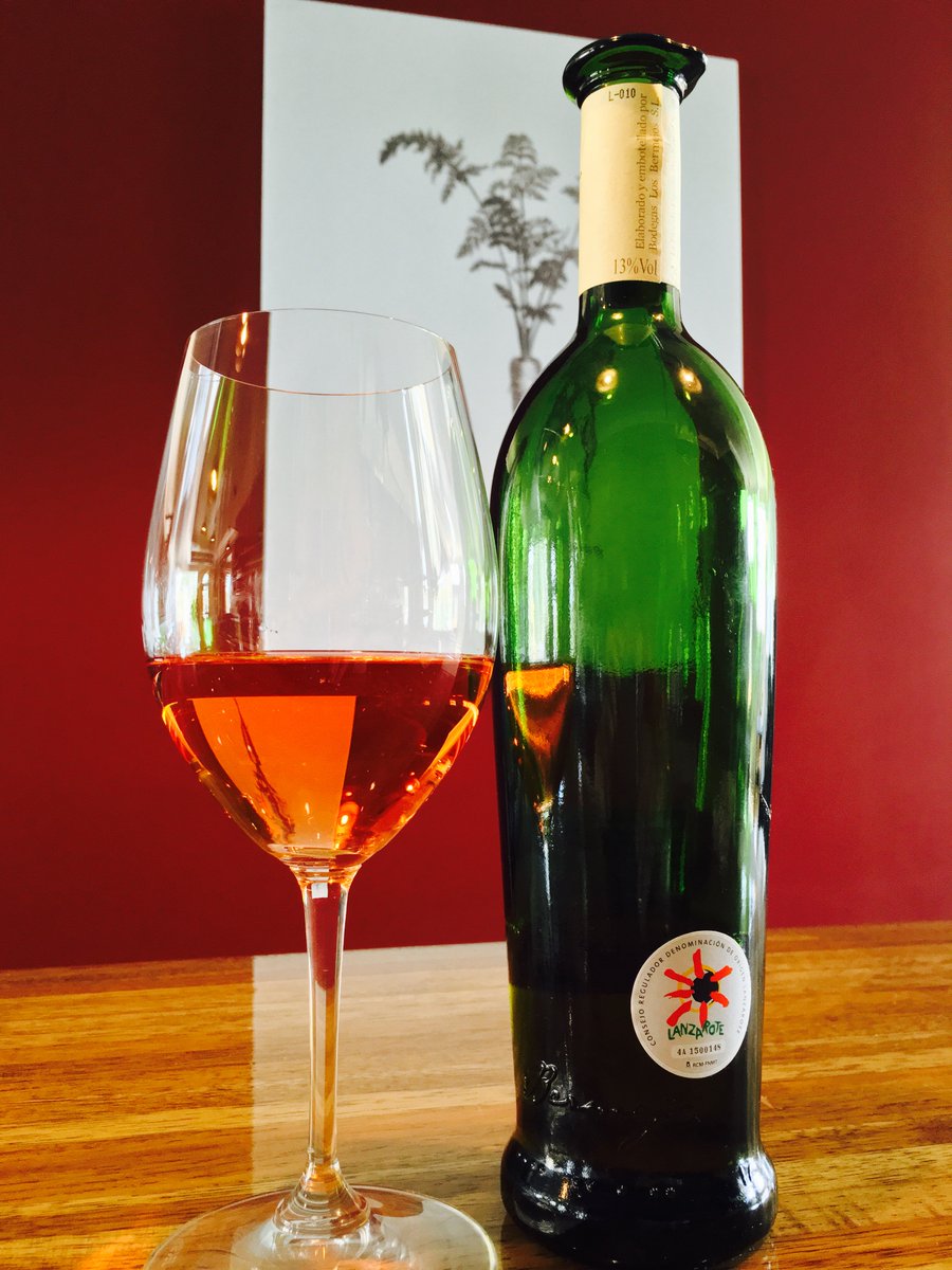 Happy Thursday!  Brand Spanking New Rose from The Canary Islands.  100% Listan Negro.  #roseisforwinners