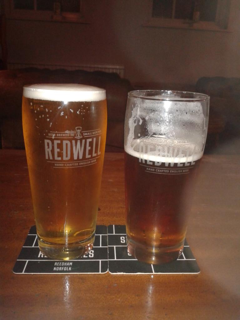 On the @Redwellbeer at @TheBeehivePub_ #GoodBeer #Norfolk