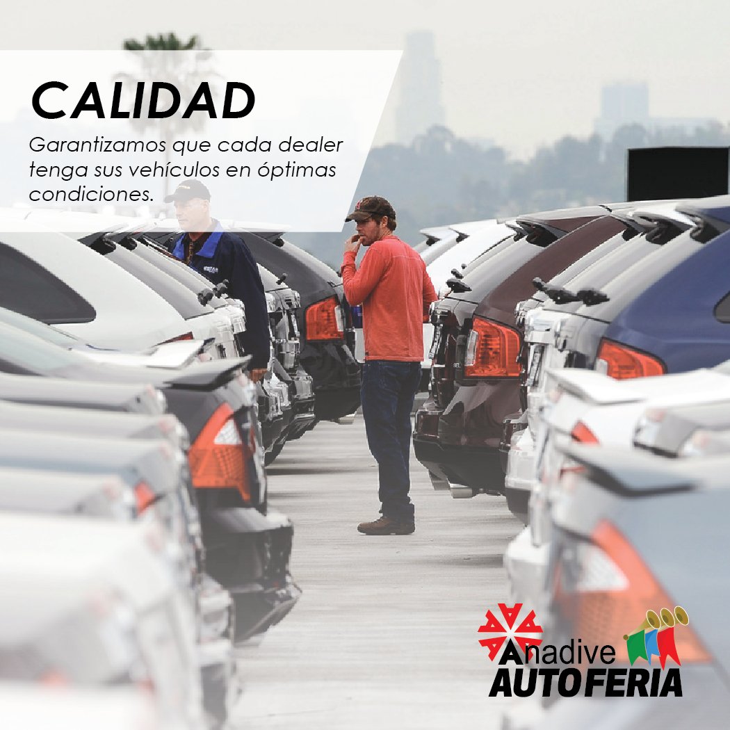 Estamos comprometidos con brindarles la mejor experiencia en sus compras. #anadive #AnadiveAutoFeria2016 #correlavoz