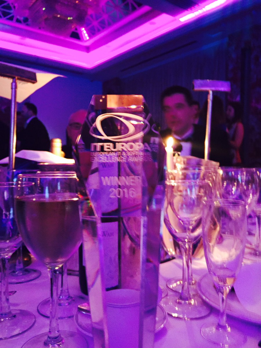We won Software Vendor of the Year <a href="/iteuropa/">IT Europa</a> awards utterly delighted thank you <a href="/tribalgroup/">Tribal Group</a> for your nomination