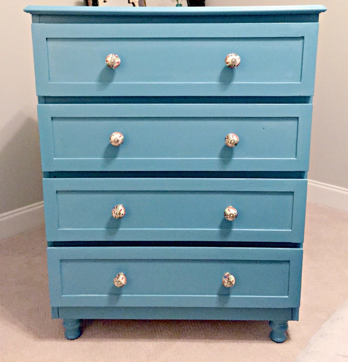 Susie P On Twitter The Ikea Malm Dresser Transformed Added