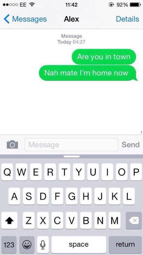 TheDrunkStory's tweet photo. "Last night I was so drunk I replied to my own text" https://t.co/J3pOi5cObG