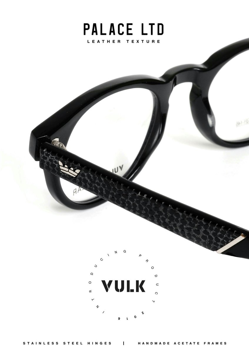 vulkeyewear's tweet image. VULK OPTICS COLLECTION '16 #RockTheFrame MOD Palace #LeatherTexture
+info vulkeyewear.com