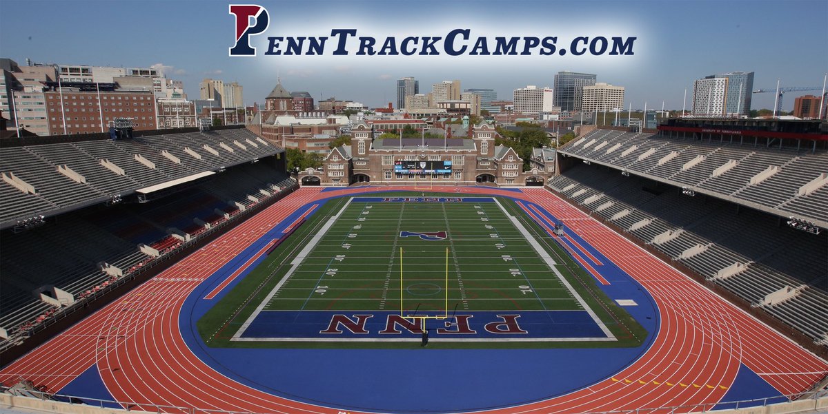 UPennCoachDolan's tweet photo. We hope you can join us for the Penn Track &amp; Field Camp this summer. June 26-29 at Franklin Field! https://t.co/uyTl4AOPgw