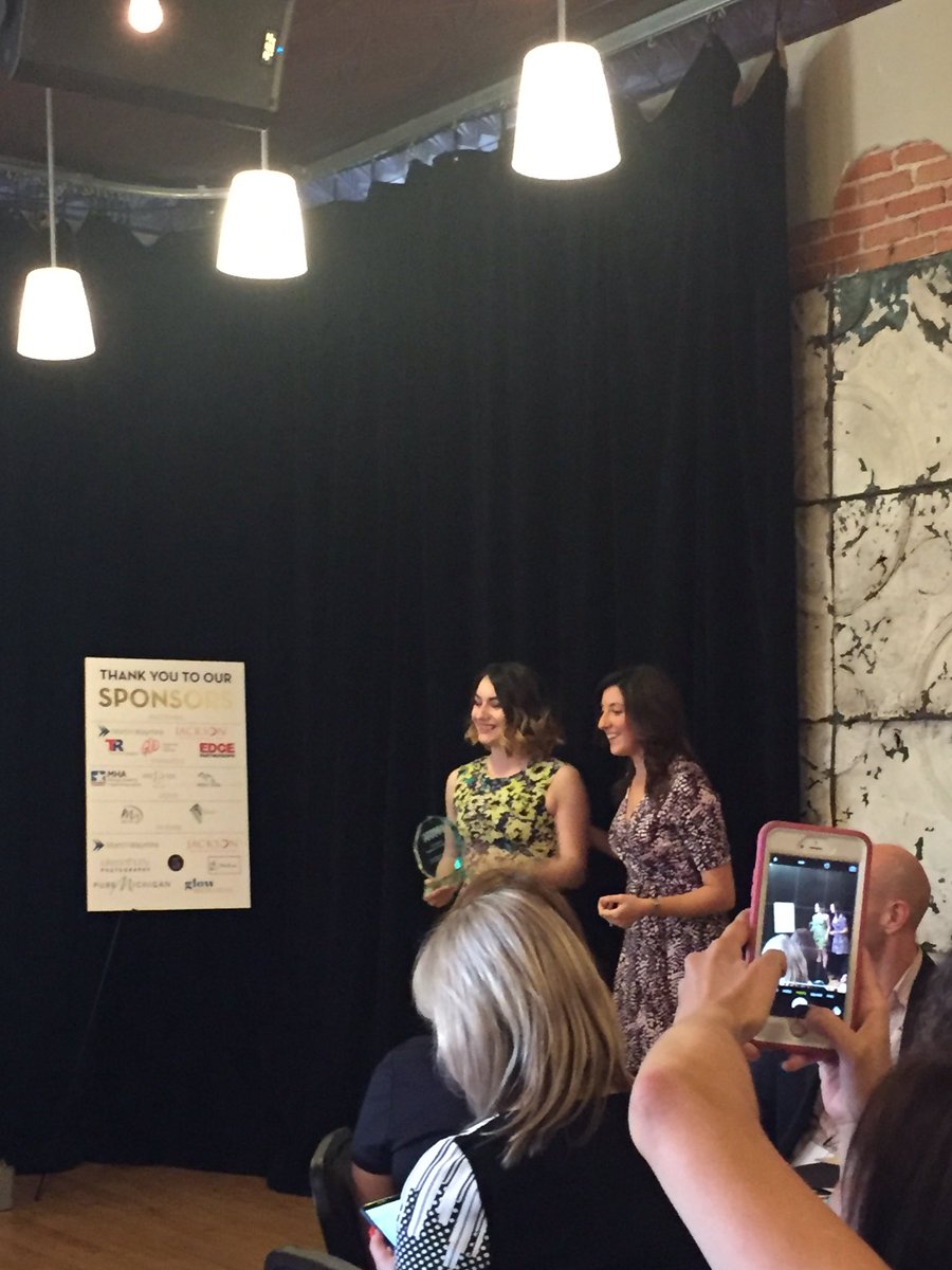 andreakerbuski's tweet image. Best pic I snagged of such a talented lady @ericamt_! so deserving of the student practitioner award ❤️ #pace2016