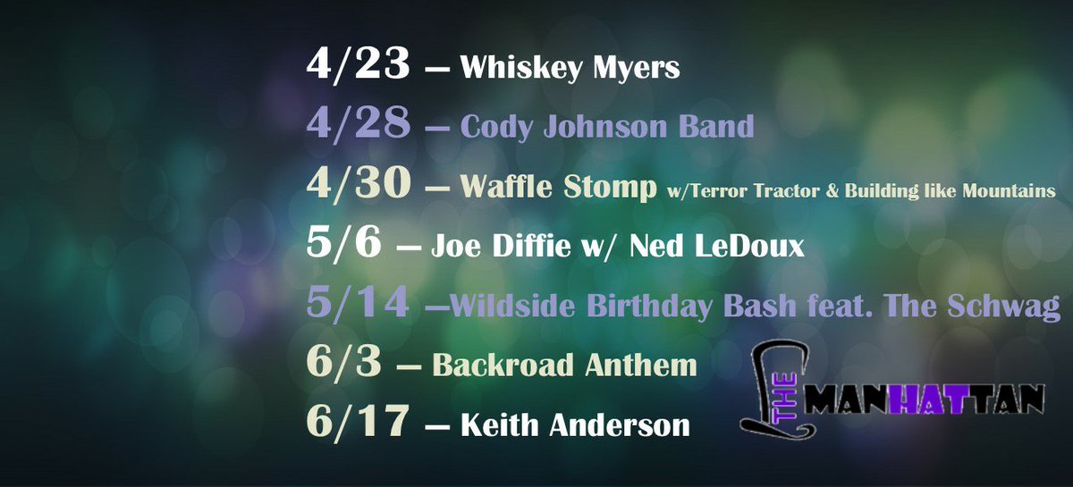 Upcoming concerts at The Hat. <a href="/Aggieville/">Aɢɢɪᴇvɪʟʟᴇ®</a> <a href="/Thehatksu/">The Manhattan</a>