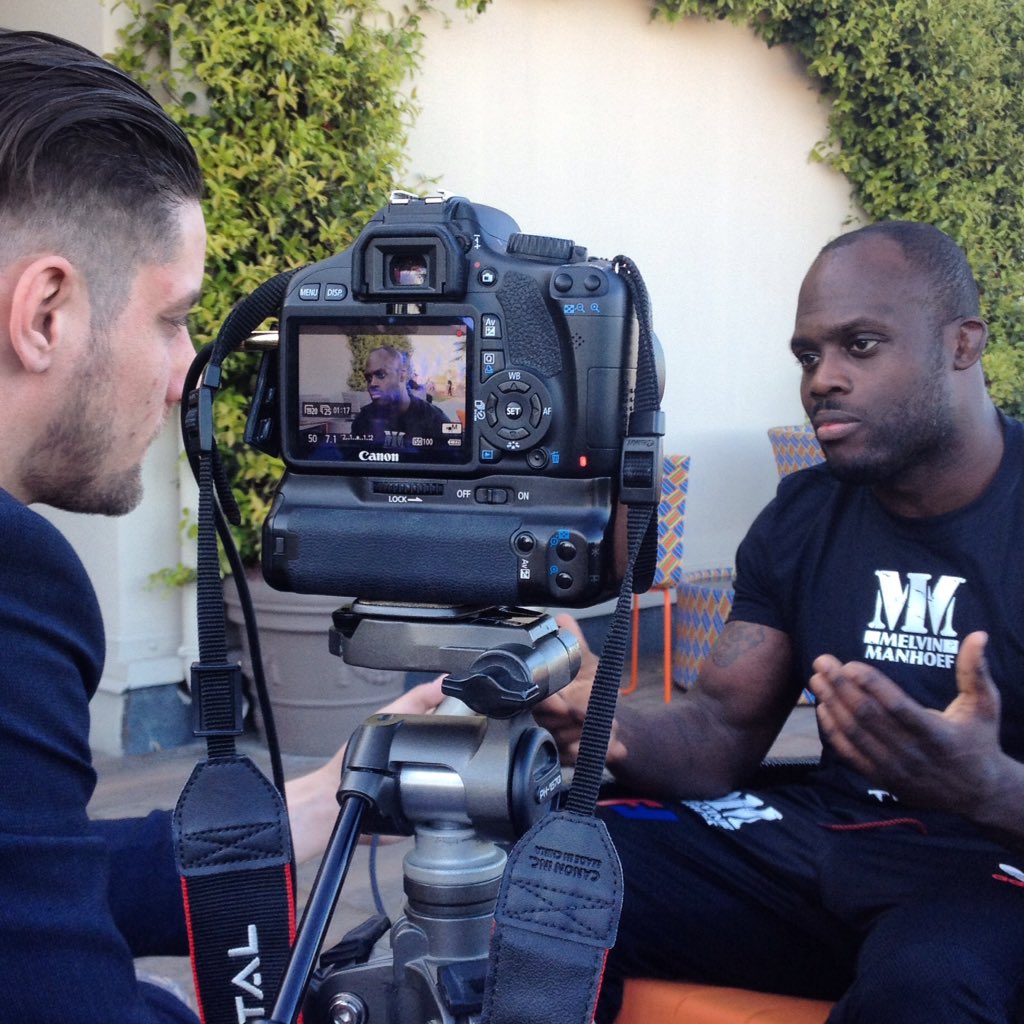 bitmotionfilms's tweet photo. In sunny Italy filming for @epicmmanl at @bellatormma! Can't wait for the fights! #bitmotion #melvinmanhoef https://t.co/dMoKaOffE6