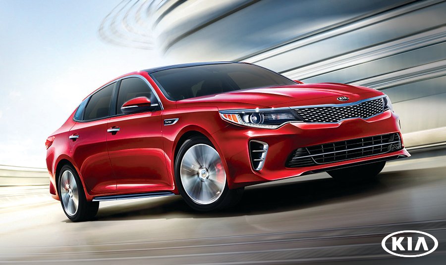 KiaCanada's tweet photo. La sophistication et la valeur! Kia Optima a été choisi meilleur sedan sous 25,000 $ par Kelley Blue Book. #Optima16 https://t.co/RzF909mGkj