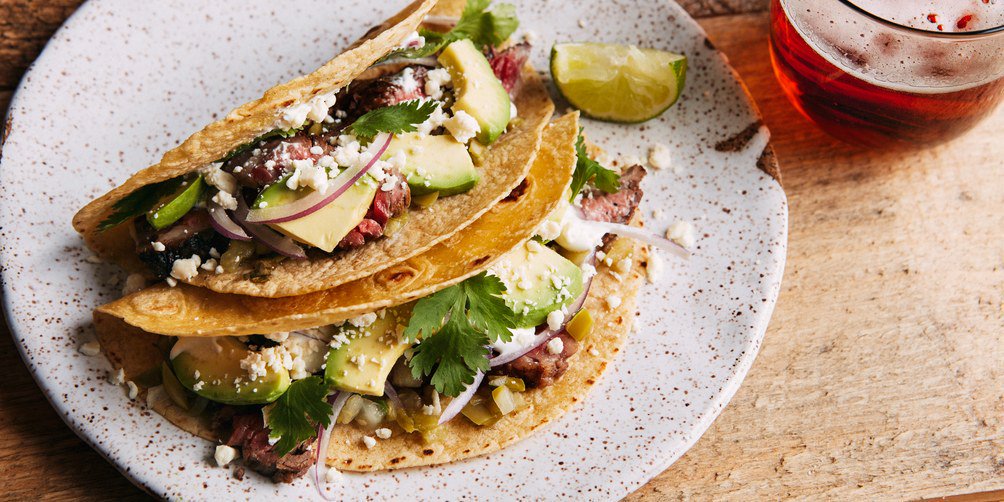 epicurious's tweet photo. A spicy, tangy marinade helps tenderize this flavorful cut of meat that’s perfect for tacos. https://t.co/upxHZOpbCF https://t.co/5bQi8pBPY5