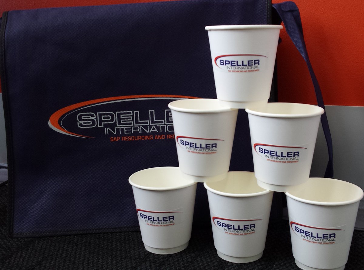 SpellerIntSAP's tweet photo. Coffee cups are ready for @Complete_Stream #keyInsights2016 conference on Mon &amp; Tues - pop past and say hi! https://t.co/wiD8JgvGXj