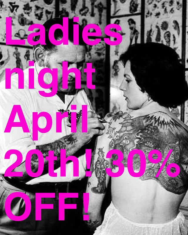 That's right every third Wednesday of the month we will be holding ladies night! Don't miss out on 30% OFF ladies!