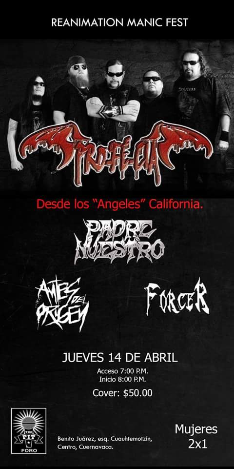 Todo listo para esta noche en @pitcuerna #Cuernavaca despues de 18 años con #PadreNuestro nuestros amigos de 19 años