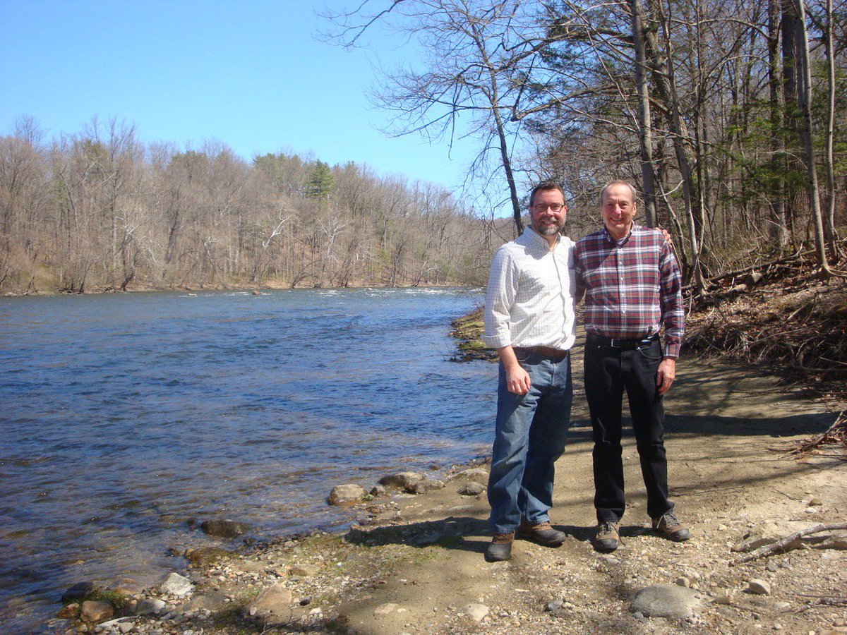 Thank you Mayor Gronbach for taking the tour of our proposed 13 mile trail today #newmilfordct #newmilfordrivertrail