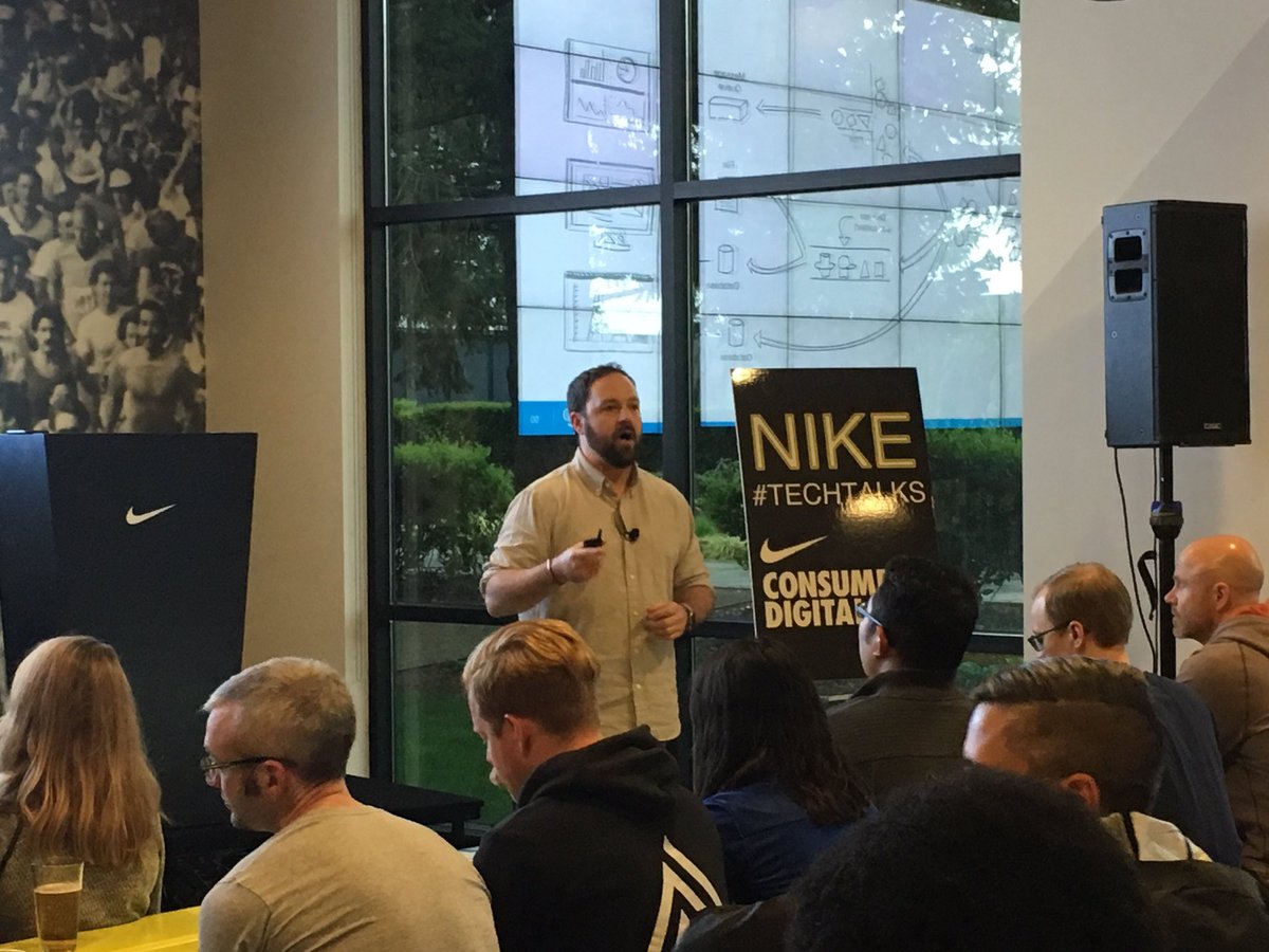 mrc_pdx's tweet image. Thanks for speaking at the #niketechtalks @lynxbat! #pdxtech #techtownpdx