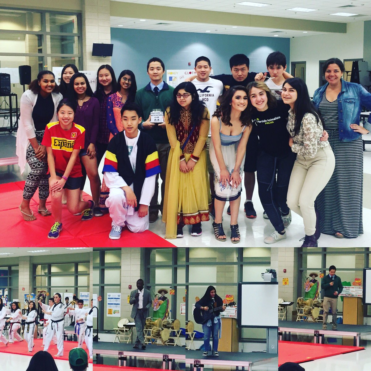 RVHS International Night 2016! Great night...thank you Mrs. McBride &amp; Multi-Cultural Club for sponsoring 😎