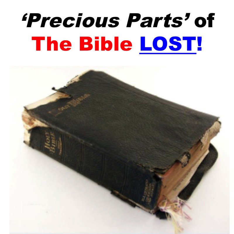 'PRECIOUS PARTS' of THE BIBlE - LOST!

thefamily.com/2016/04/14/pre…

#TruthAboutAmerica #JESUS #TheBible #PreciousParts